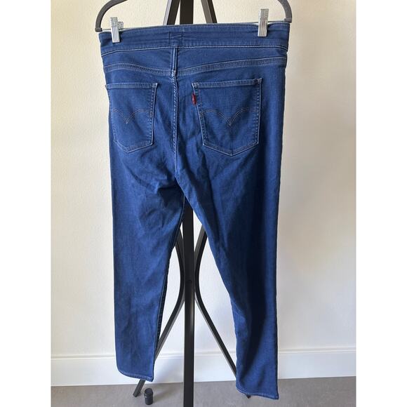 Levi’s Skinny Leg Blue Denim Jeans Size 32 Super Soft Denim - Picture 8 of 12